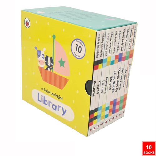 Baby ladybird library 10 - library,