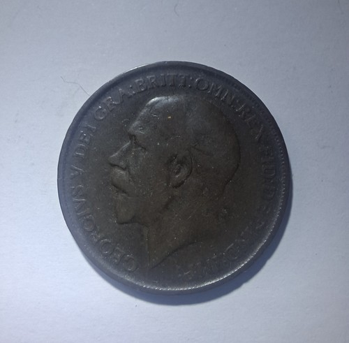1912 george one penny - 1912, v