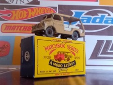 Matchbox Lesney #29 Milk Van with Reproduction Box Grey Wheels