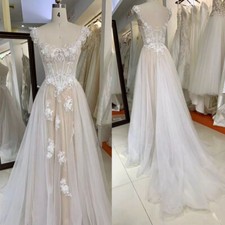 Boho A-Line Lace Wedding