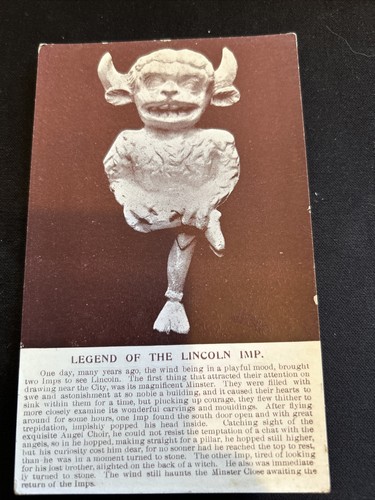 Vintage postcard legend the - vintage, of