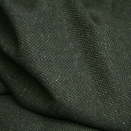 Herringbone tweed wool blend - tweed,