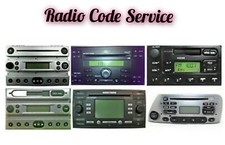 FORD RADIO CODE SERVICE KA PUMA FOCUS MONDEO FIESTA TRANSIT SONY CD DAB STEREO 