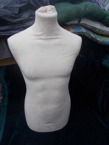 Male white tailors mannequin - male,