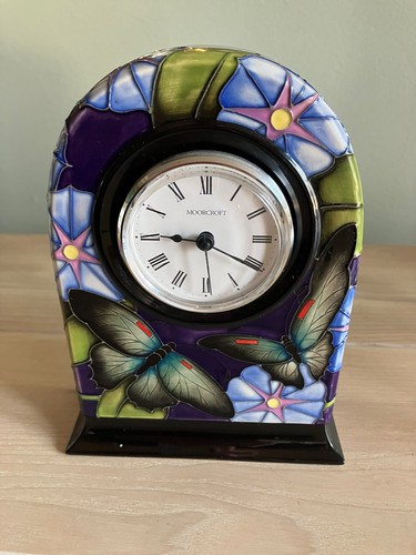 Moorcroft mantle clock - mantle,