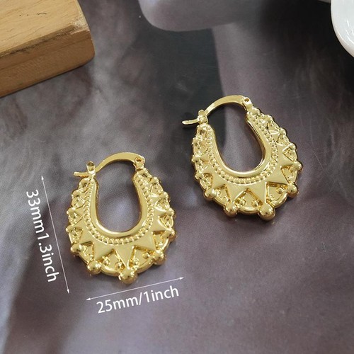 18k gold plated gypsy style - 18k,