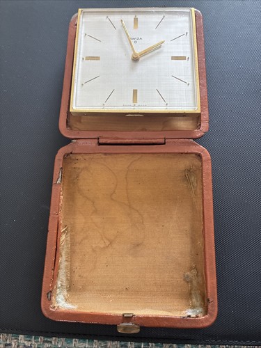 Vintage swiza alarm clock in - vintage,