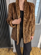 Luxury Woman's Mink Fur Coat