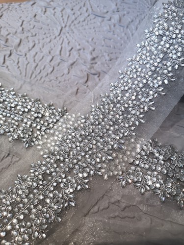 6cm diamanté silver - 1,