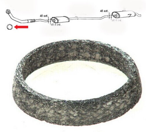 Exhaust gasket for peugeot - for,
