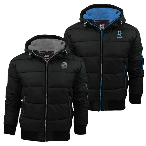 Mens crosshatch quilted padded - mens,