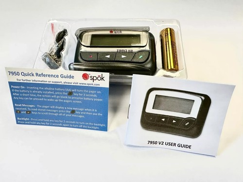 Spok 7950 nursecall pager - 7950, unit