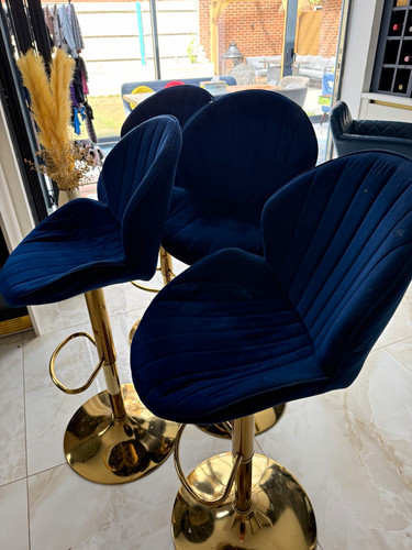 Set blue velvet - set,
