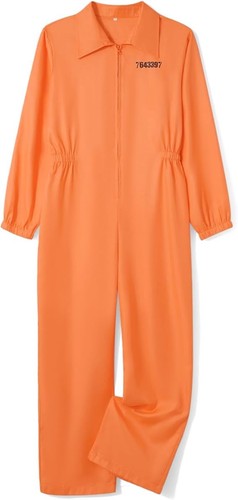 Orange prisoner costume - costume, xl