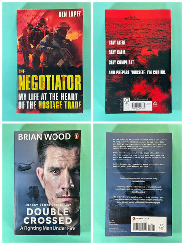 Military memoir book bundle - military,