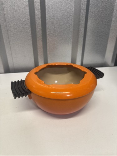 Creuset fondue pot volcanic - le,