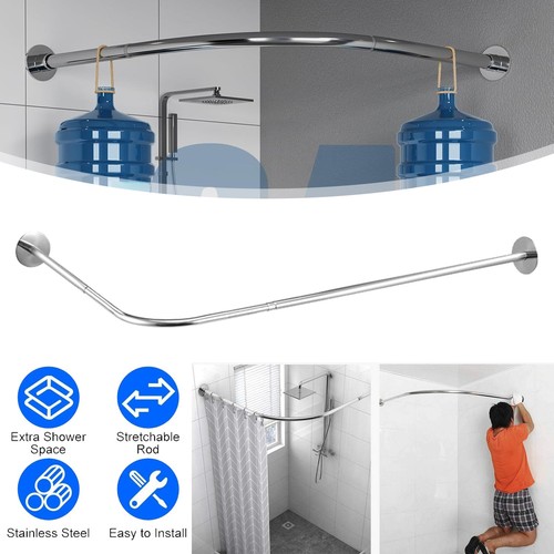 Shape shower rail rod wall - rail,