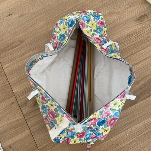 Vintage knitting bag - knitting,
