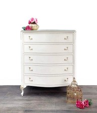 Louis Vintage White Chest Of