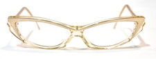alain mikli A.M. 84 0109 217 B vintage cat-eye women's glasses handmade in France