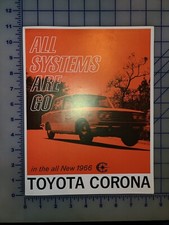 1966 Toyota Corona Brochure
