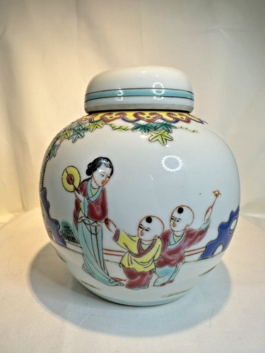 Vintage chinese hand painted - chinese,