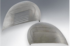 VESPA GS160 GS 160 REPRODUCTION SET OF MACHINE PRESSED SINGLE PIECE SIDE PANELS