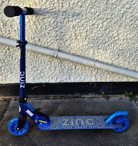 Zinc two wheeled - , folding