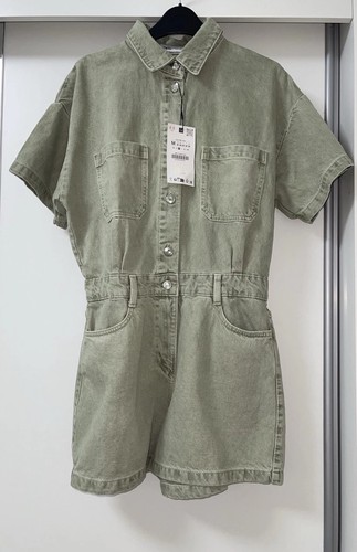 Zara khaki z1975 collared - zara,