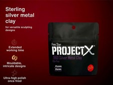 Project X .960 Jewellery Making Sterling Silver Metal Clay Jewellery Making