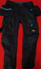 Snickers workwear 6210 Litework Work holster Trousers size 100 W35 L30