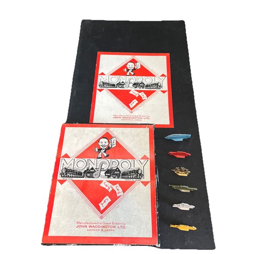 Vintage 1940 monopoly small - vintage,