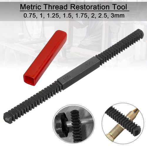 Metric thread repair file - repair,
