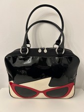 Lulu Guinness Sunglasses Doll Face Top Handle Bag