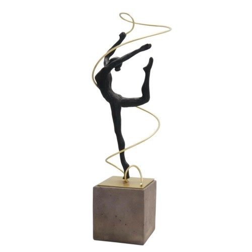 Gymnast figurine abstract - gymnast,