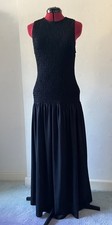 H&M Black Sleeveless Maxi