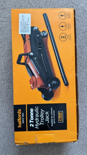 Halfords hydraulic trolley