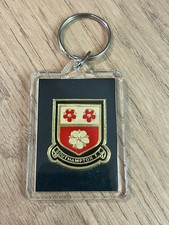 Vintage 1970’s Esso Foil team badge keyring handmade  Southampton 