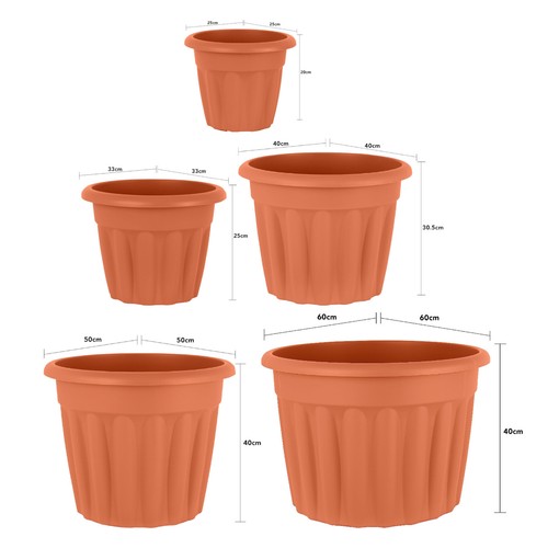 Garden planter round - 3,