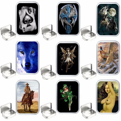 Various designs silver hinged - silver,