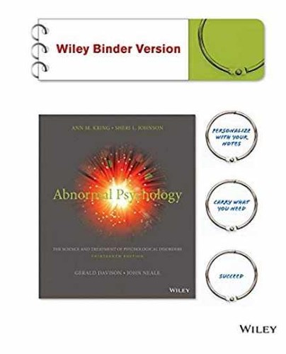 Abnormal psychology the - abnormal, psychology: