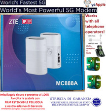 ZTE MC888A, X65 Hyper Box - 5G+ / LTE 4G Router Cat. 20 fino a 3.6 GB/s WiFi 6