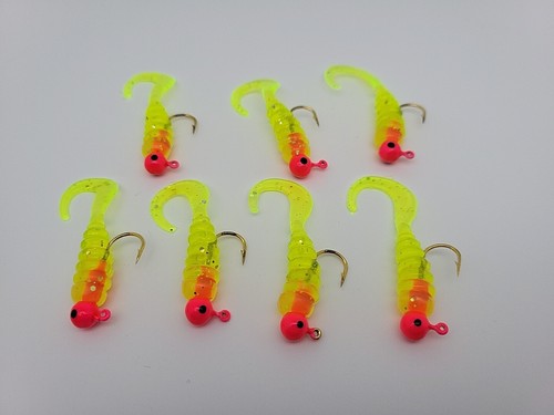 Curly tail fishing baits - 7,