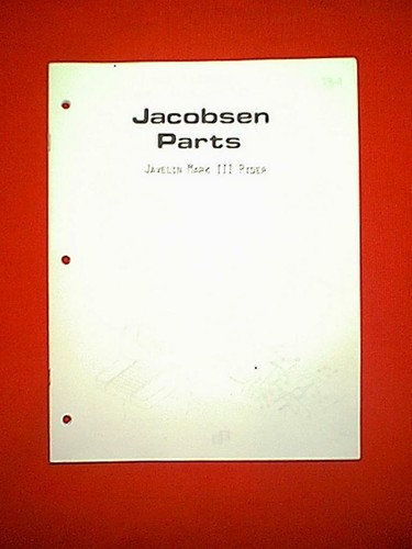 Jacobsen javelin mark iii - jacobsen,