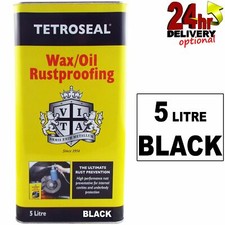 Tetroseal WaxOil Black 5L Car