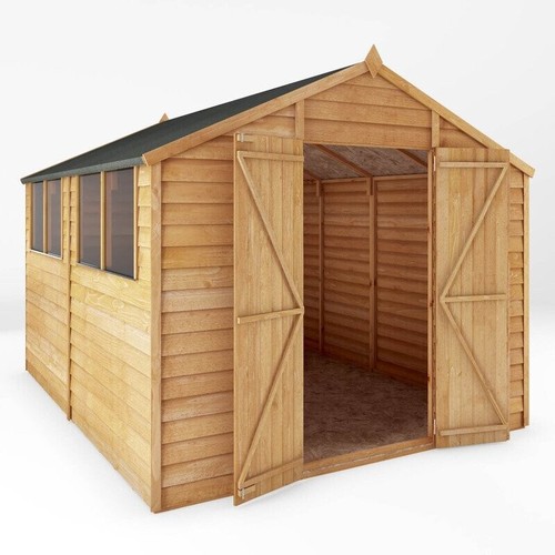 10x8 wooden garden shed - wooden,