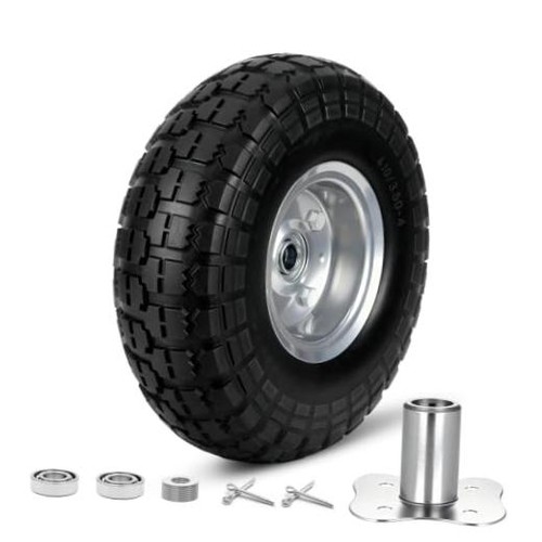 4 flat free tire - 4.10/3.50-4,