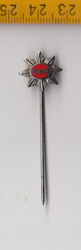 Vintage enamel silver colour