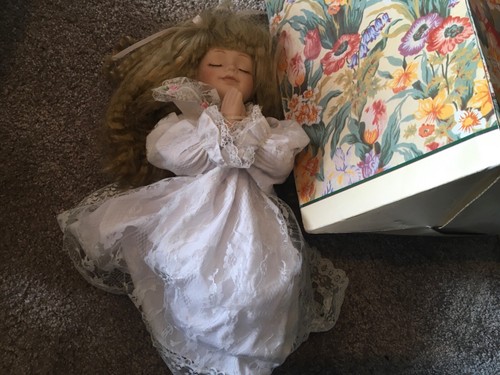 Porcelain doll theresa - doll,