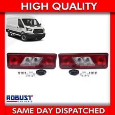 REAR LEFT & RIGHT TAIL LIGHT LAMP FOR FORD TRANSIT MK8 TIPPER PICK-UP (2014+ON)